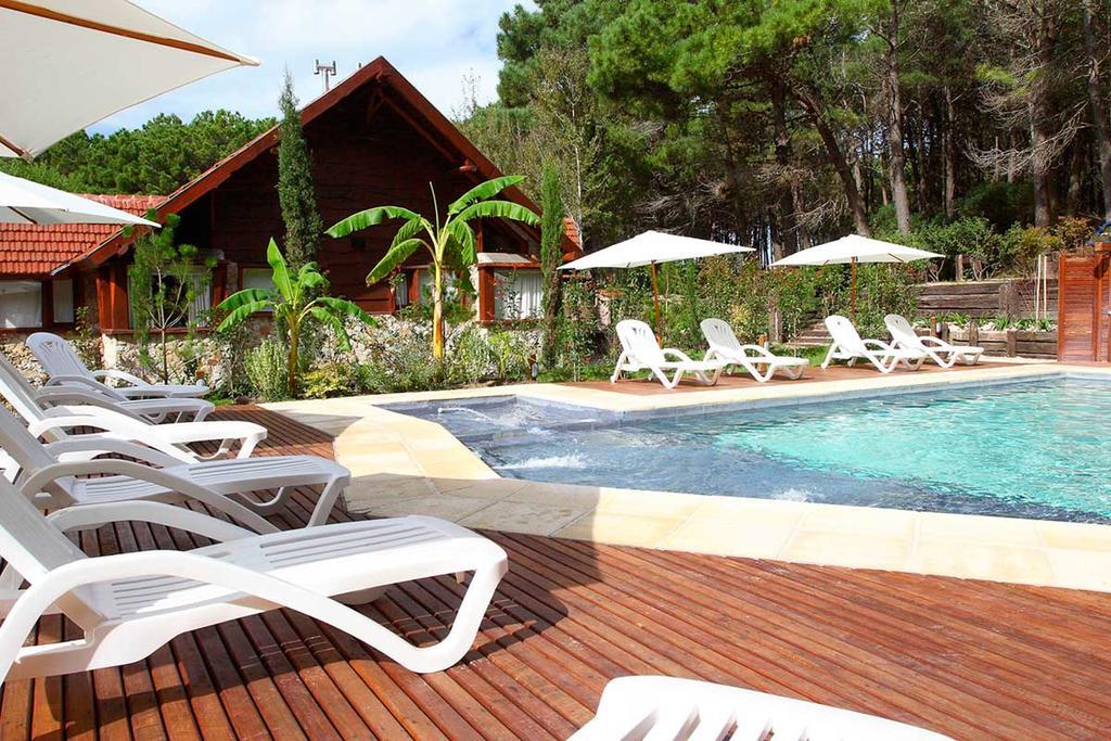 Cabañas del Bosque Balneario Mar Azul Exterior foto