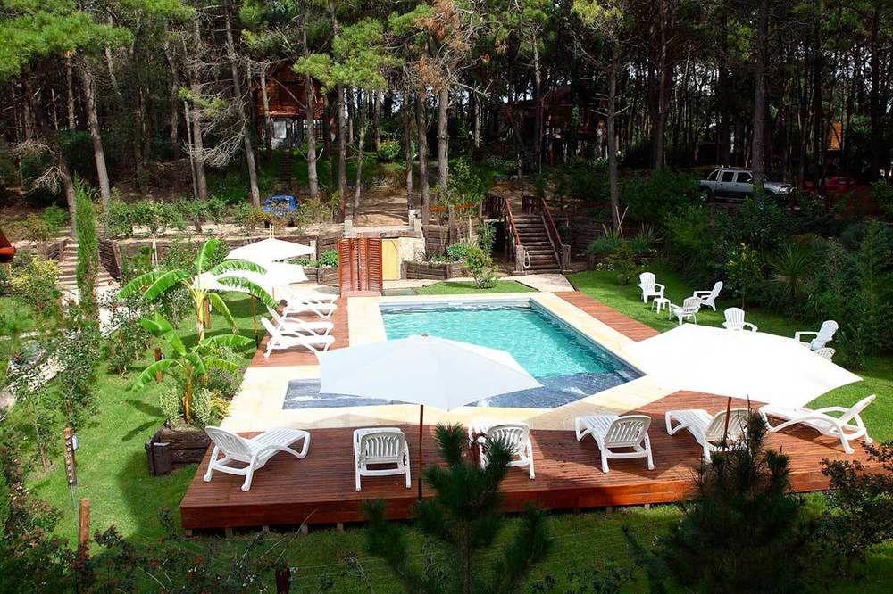Cabañas del Bosque Balneario Mar Azul Exterior foto