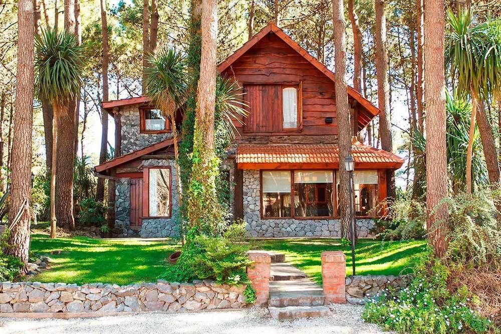 Cabañas del Bosque Balneario Mar Azul Exterior foto